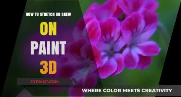 Master Stretching and Skewing Techniques in Paint 3D Easily