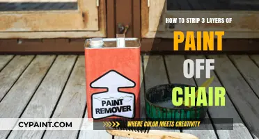 Stripping Chairs: Removing Multiple Paint Layers