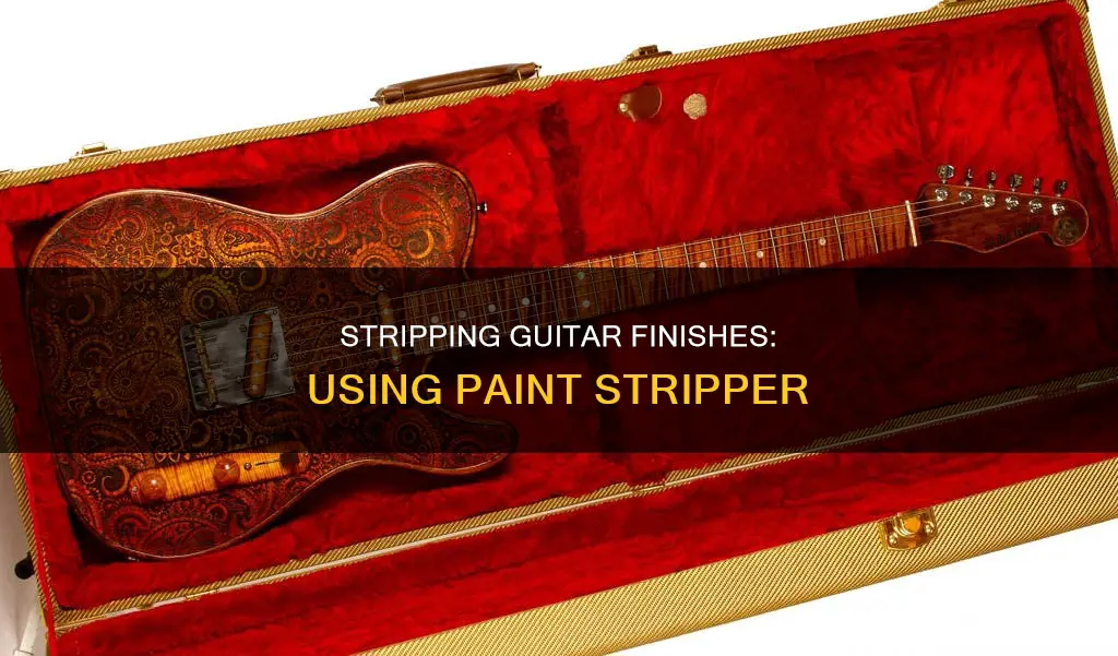 how to strip a guitar finish with paint stripper