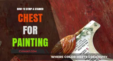 Revive Your Chest: A Guide to Stripping Stains for Painting