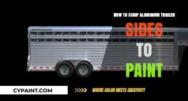 Stripping Aluminum Trailer Sides: A Step-by-Step Guide to Prep for Painting