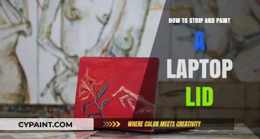 Revamp Your Laptop: Step-by-Step Guide to Stripping and Painting the Lid