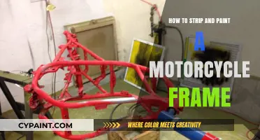 Revamp Your Ride: Stripping and Painting a Motorcycle Frame Guide