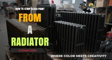 Effective Techniques to Remove Gloss Paint from Your Radiator