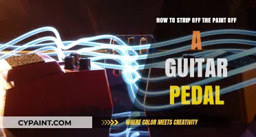 Effective Techniques to Strip Paint Off Your Guitar Pedal