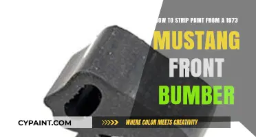 Restoring Your 1973 Mustang: Effective Paint Stripping for the Front Bumper