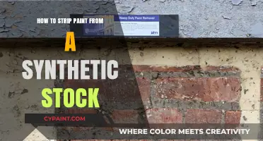 Effective Techniques for Removing Paint from Synthetic Stocks Safely
