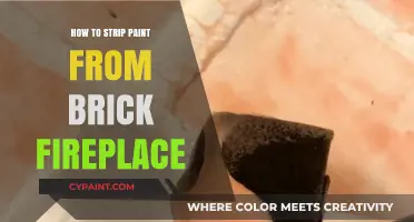 Effective Techniques to Strip Paint from Your Brick Fireplace
