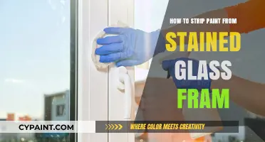 Effective Techniques for Removing Paint from Stained Glass Frames