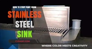 Effective Methods to Strip Paint from Stainless Steel Sinks Easily
