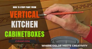 Efficiently Strip Paint from Vertical Kitchen Cabinet Boxes: A Step-by-Step Guide