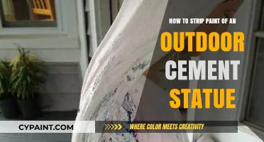 Stripping Paint: Reviving Outdoor Cement Statues