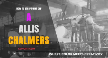 Effective Techniques to Strip Paint Off Your Allis Chalmers Equipment