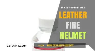 Stripping Paint Off Your Leather Fire Helmet