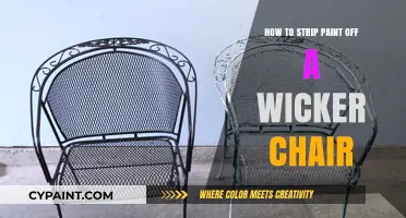Effortless Wicker Chair Restoration: Stripping Paint Like a Pro