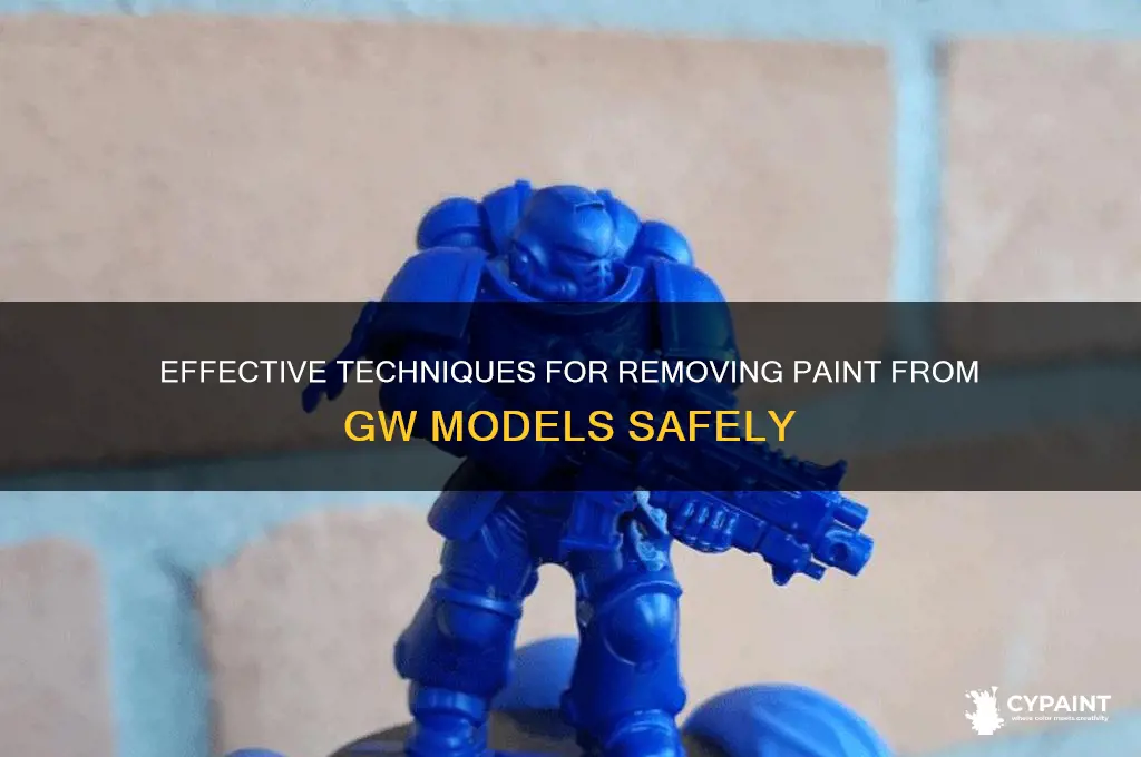 how to strip paint off of gw models