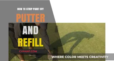 DIY Guide: Stripping Paint Off Your Putter and Refinishing Tips