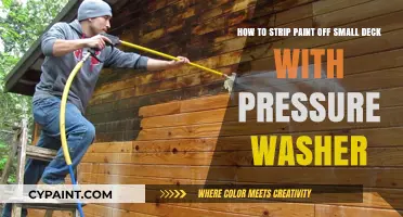 Effective Pressure Washing Techniques to Strip Paint from Small Decks
