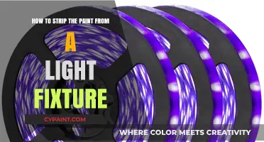 Stripping Light Fixtures: Removing Paint the Right Way