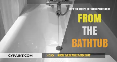 Refinishing Bathtub: Stripping Paint Code