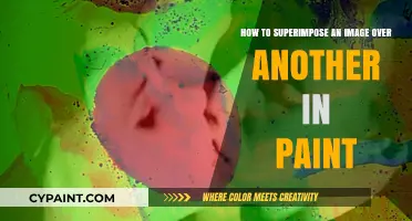 Superimposing Images: Paint's Easy Layering Trick
