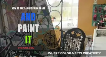 Complete Bike Disassembly and Custom Painting Guide for Enthusiasts