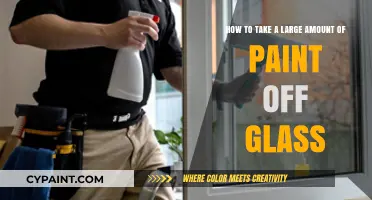 Effective Techniques for Removing Large Amounts of Paint from Glass Surfaces