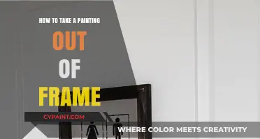 Safely Removing a Painting from Its Frame: A Step-by-Step Guide