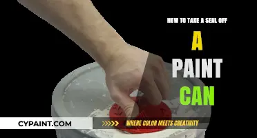 Unsealing Paint Cans: Quick and Easy Methods