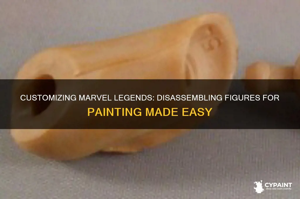 how to take apart a marvel legends figure to paint