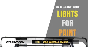 DIY Guide: Disassembling Corner Lights for Custom Painting