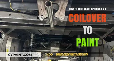 DIY Guide: Disassembling Coilover Springs for Custom Painting
