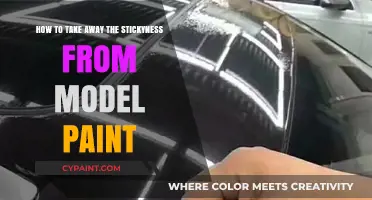Quickly Remove Sticky Model Paint: Easy Solutions