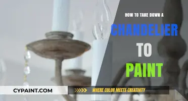 Step-by-Step Guide: Safely Removing a Chandelier for Painting