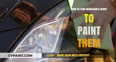 DIY Guide: Disassembling Headlights for Custom Painting Step-by-Step