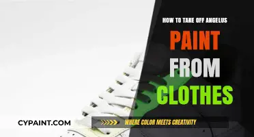 Effective Methods to Remove Angelus Paint Stains from Your Clothes