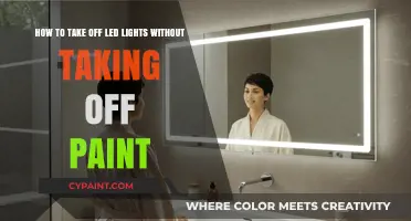 Safely Removing LED Lights Without Damaging Paint: A Step-by-Step Guide