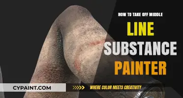 Removing Middle Line in Substance Painter: A Step-by-Step Guide