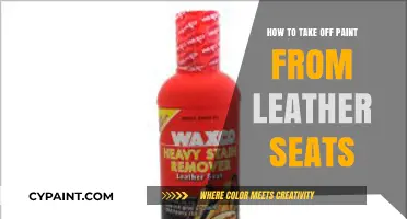 Effective Methods to Remove Paint from Leather Car Seats Safely