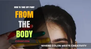 Effective Ways to Safely Remove Paint from Your Skin and Body