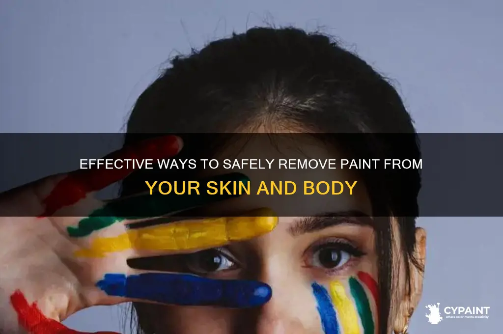 how to take off paint from the body