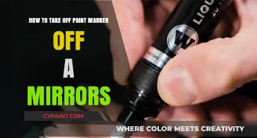 Removing Paint Marker from Mirrors: Quick and Easy Guide
