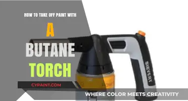 Stripping Paint Safely: Using a Butane Torch