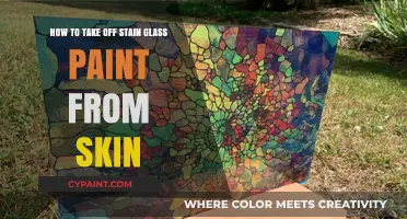 Removing Stained Glass Paint from Skin: Quick and Easy Guide