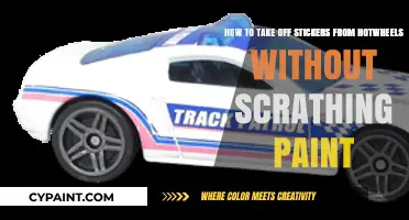 Safely Removing Stickers from Hot Wheels Without Damaging Paint