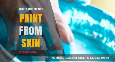 Quickly Remove Wet Paint from Skin: Simple and Effective Tips