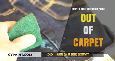 Remove Dried Paint from Carpet: Quick and Easy Guide