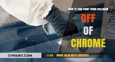 Efficiently Removing Paint from Chrome After a Collision