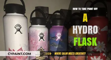 Easy Steps to Remove Paint from Your Hydro Flask Safely