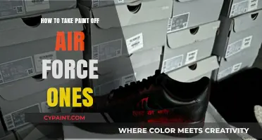 Effective Methods to Remove Paint from Your Air Force Ones